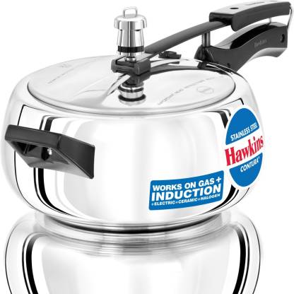 Hawkins 35 Litre SSC35 Contura Pressure Cooker, Silver