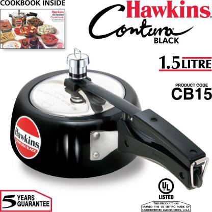 Hawkins Contura Hard Anodized Pressure Cooker | 15ltrs