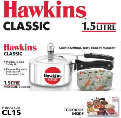 Hawkins Classic Pressure Cooker, 15L