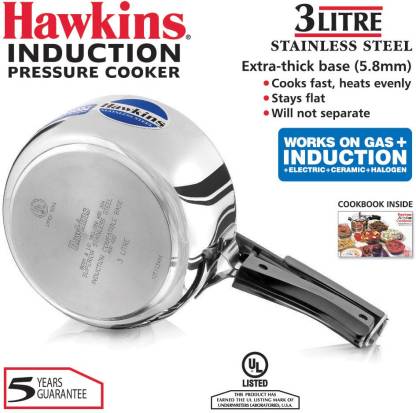 Hawkins 3 Litre HSS3W Pressure Cooker