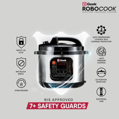 Geek Robocook Zeta 5 Litre Electric Pressure Cooker