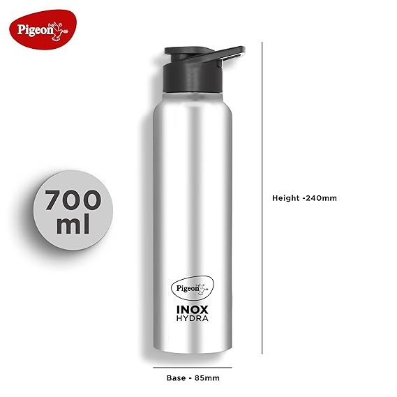 Pigeon Stainless Steel Inox Hydra 750 Drinking Water Bottle