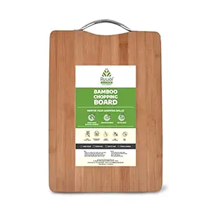 Rusabl Bamboo Chopping Board Vegetable Cutting Board