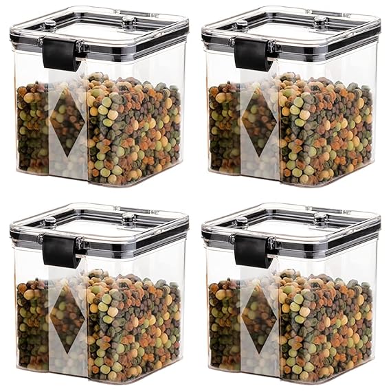 GOLWYN AirTight Kitchen Storage Container Set (Pack of 4)
