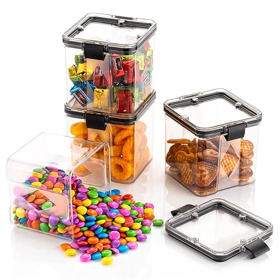 GOLWYN AirTight Kitchen Storage Container Set (Pack of 4)