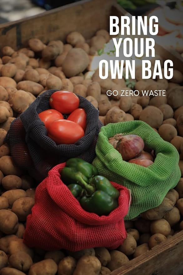 Necavu 100% cotton fridge bag (set of 6)