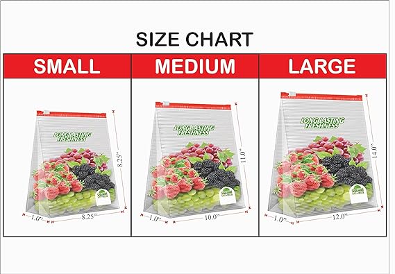 Shalimar Zip N Lock Reusable Slider Bag (Pack of 45)