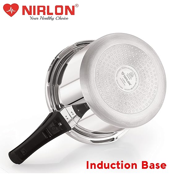 Nirlon 5 L Pressure Cooker With Induction Base