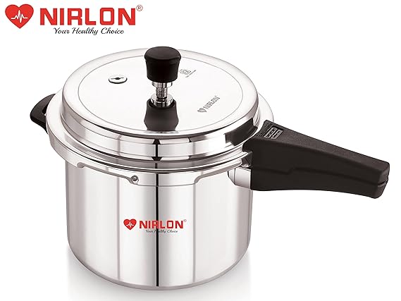 Nirlon 7 L Pressure Cooker With Induction Base