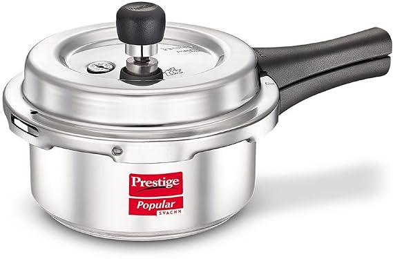 Prestige 2L Popular Svachh Aluminium Outer Lid Pressure Cooker