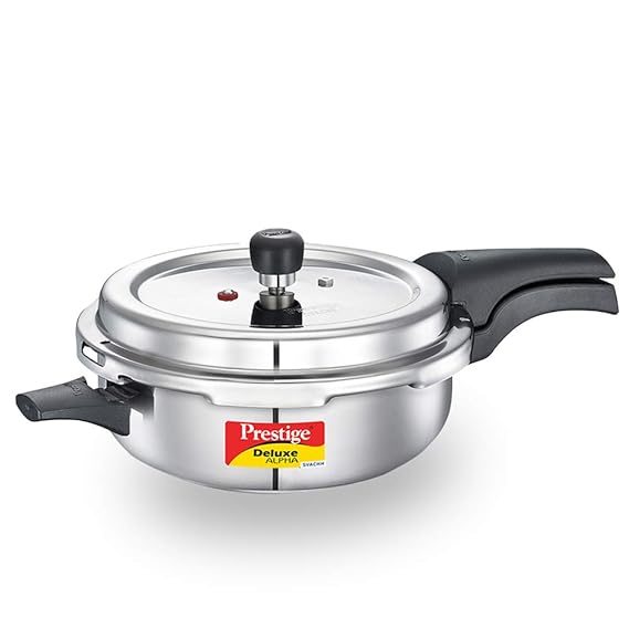 Prestige 4L Deluxe Alpha Svachh stainless steel Pressure Cooker