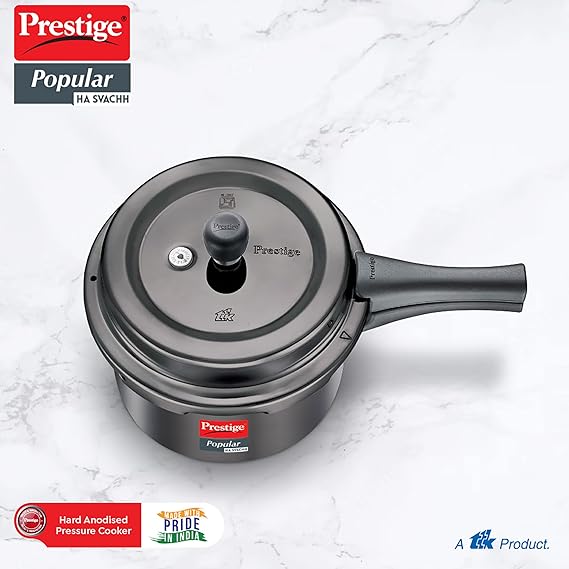 Prestige Popular 3 L Svachh Hard Anodised Pressure Cooker