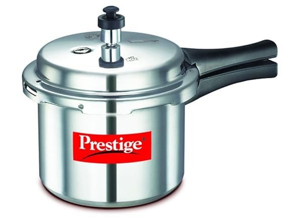 Prestige Popular 3 L Virgin Aluminium Pressure Cooker