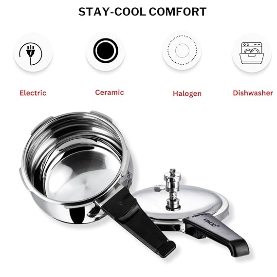 Vinod Splendid Plus 35 L Stainless Steel Pressure Cooker