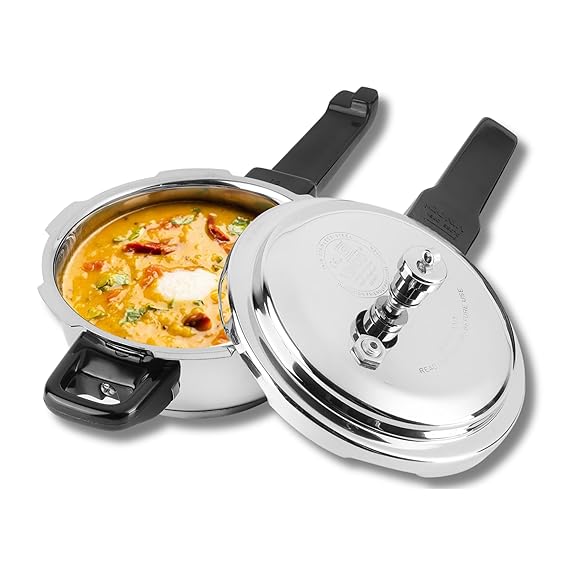 Vinod Stainless 2 L Steel Pressure Cooker