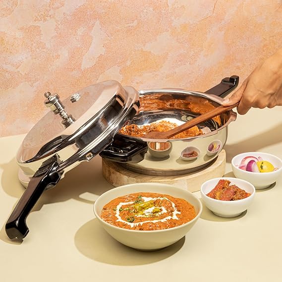 Vinod Stainless 2 L Steel Pressure Cooker