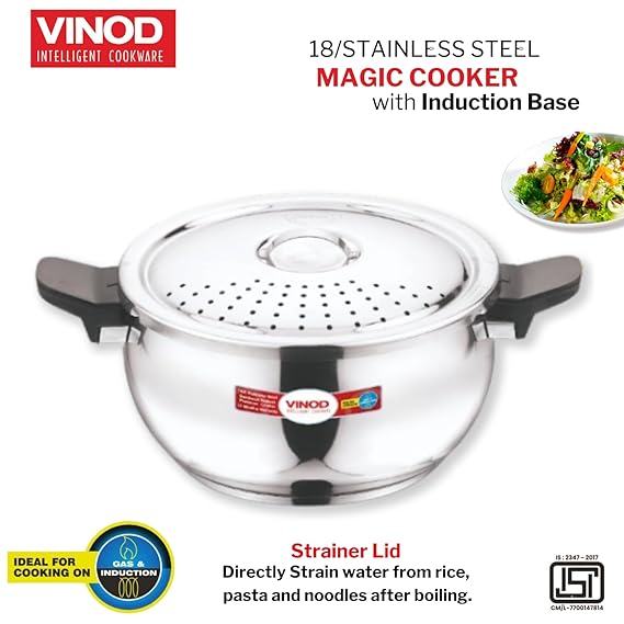Vinod Stainless 35 L Steel Pressure Cooker