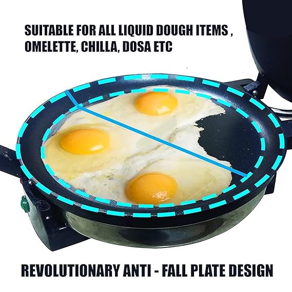 Hilton 2 in 1 Upgraded Roti Maker Cooking Pan