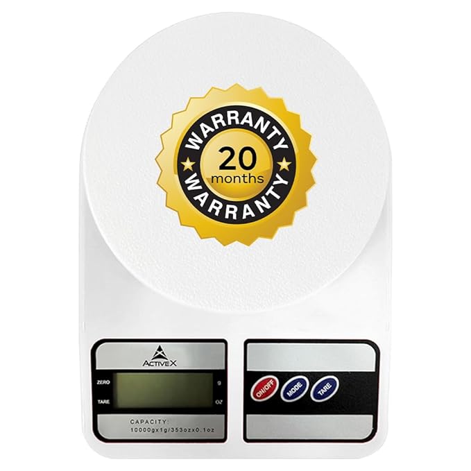 ActiveX Quanty Max Digital Food Kitchen Scale for Cooking Baking