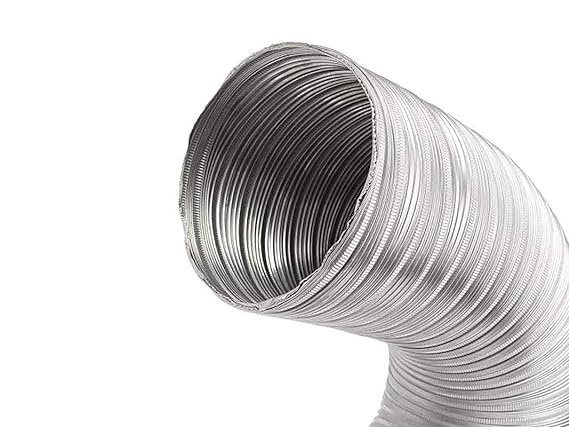 AMPEREUS 6 Feet (6 Inch) Premium Chimney Aluminium Exhaust Duct Pipe