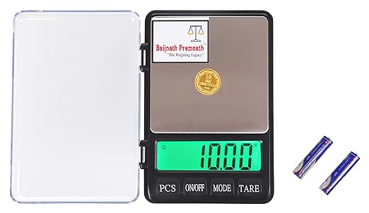Baijnath Premnath Dairy Digital Jewelry Portable Weighing Scale