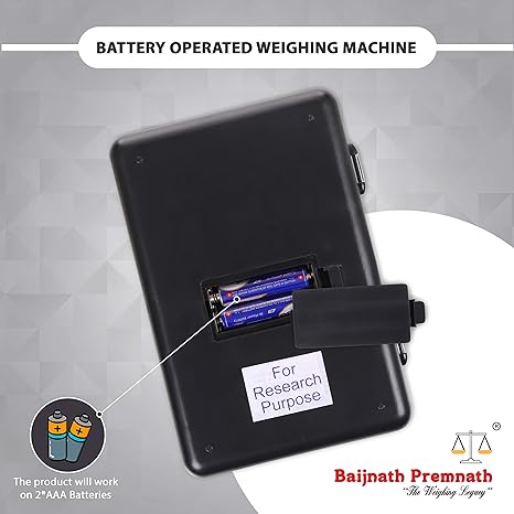 Baijnath Premnath Dairy Digital Jewelry Portable Weighing Scale
