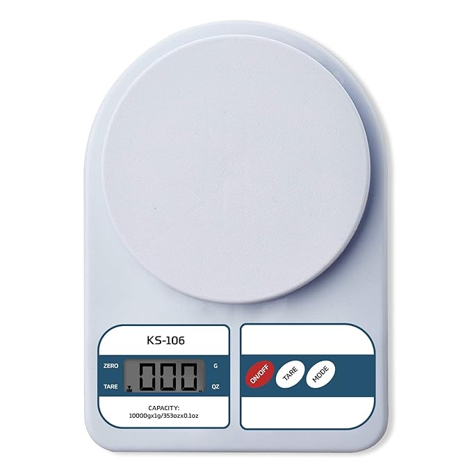 beatXP Kitchen Scale Multipurpose Portable Electronic Digital Weighing Scale