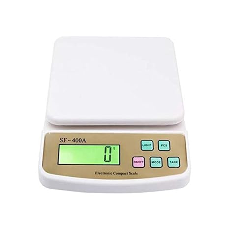 Dr. Care Electronic Kitchen Digital Weighing Scale With Tare Function (10 Kg-Sf 400A)