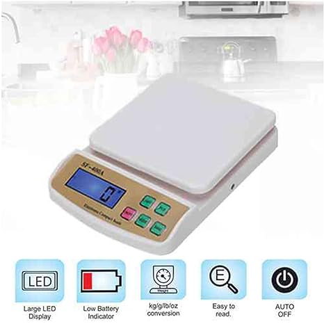 Dr. Care Electronic Kitchen Digital Weighing Scale With Tare Function (10 Kg-Sf 400A)