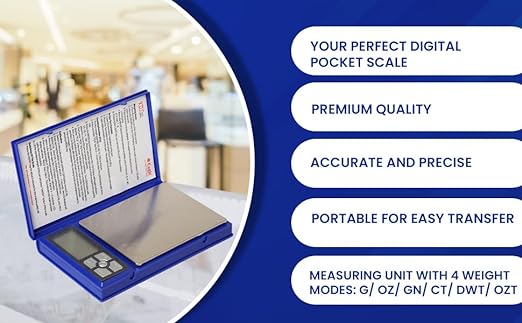 Eagle Digital Pocket Weighing Scale with High Precision Mini Weight Machine (PKT-NB2)