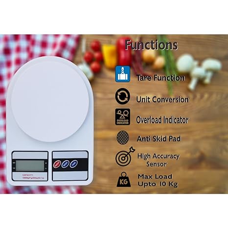 GLUN Multipurpose Portable Electronic Digital Weighing Scale Weight Machine