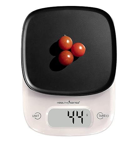 HealthSense Kitchen Food Weighing Scale Chef-Mate (KS 63)