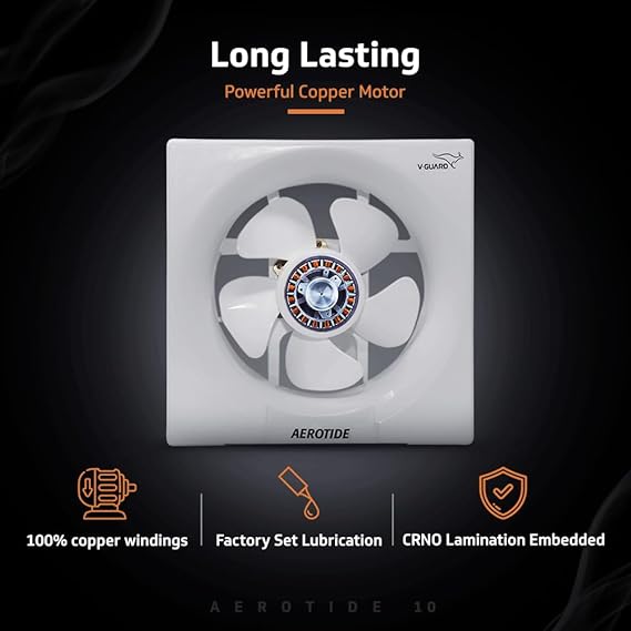 V-Guard Aerotide 10 High Speed (250 mm) Exhaust Fan