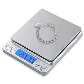 IONIX Jewellery Scale with Bowl Weight Scale Digital Weight Machine