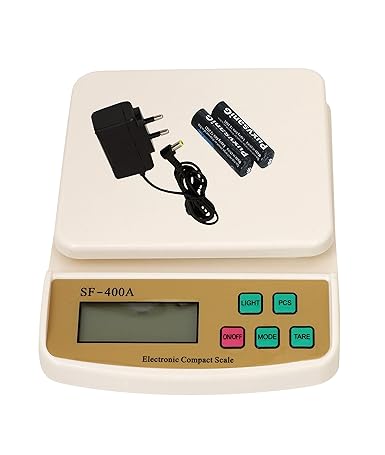 LAXMI GOLD Kitchen Scale Multipurpose Portable Electronic Digital Weighing Scale (SF400A)