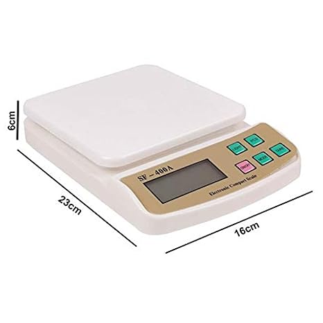LAXMI GOLD Kitchen Scale Multipurpose Portable Electronic Digital Weighing Scale (SF400A)
