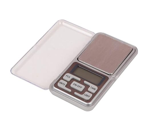 Thermomate Mini Pocket Weight Scales Digital Jewellery Weighing Machine with Auto Calibration