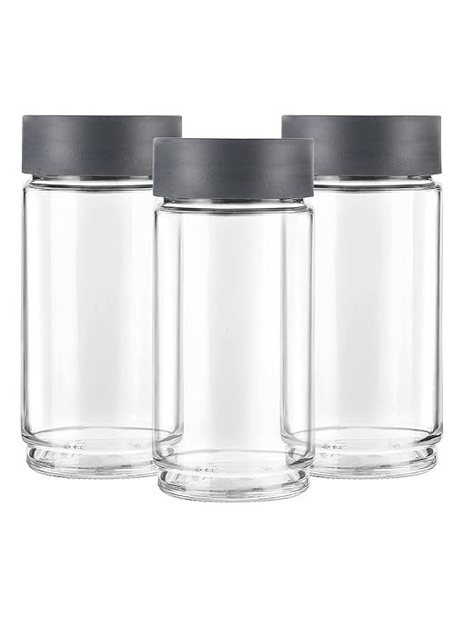 Cello Modustack Glassy Storage Jar | Set of 3