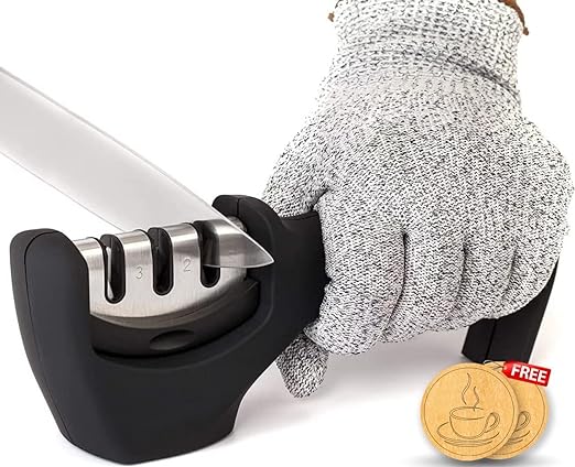 Knifeplanet Knife Sharpener Tool Advanced Knife Sharpener for Kitchen