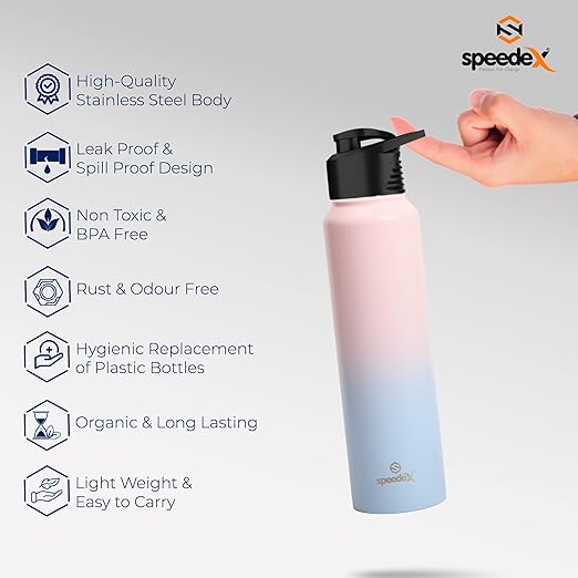 Speedex Water Bottles Stainless Steel Water Bottle | Multicolor