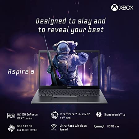 Acer Aspire 5 Gaming Laptop - Intel Core i5 12th Gen - (8 GB, 512 GB SSD/Windows 11 Home/4 GB Graphics) A515-57G