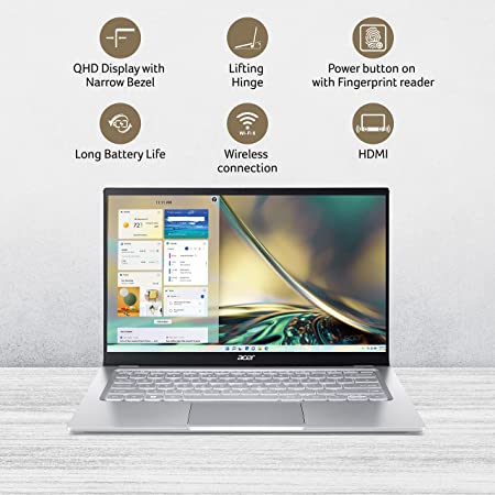 Acer Swift 3 SF314-512 Intel EVO Thin & Light Laptop (12th Gen Intel Core i5-1240P processor/8GB/512GB/Windows 11)