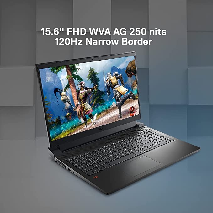 Dell G15 15-inch Gaming Laptop - Intel i5-11260H (8GB RAM, 512GB SSD) - Orange LED Backlit KB (D560825WIN9B)