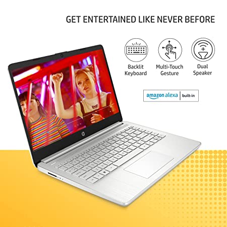 HP 14s, 12th Gen Intel Core i5 (16GB RAM/512GB SSD) -  14-inch, With Alexa Speakers