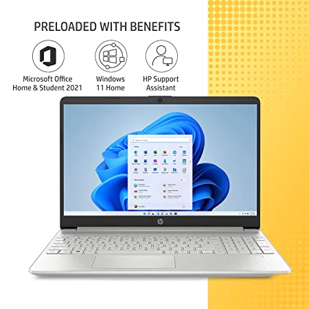 HP 14s, 12th Gen Intel Core i5 (16GB RAM/512GB SSD) -  14-inch, With Alexa Speakers