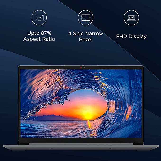 Lenovo IdeaPad Slim 1 AMD Ryzen 5 3500U 156 Inches FHD Thin & Light Laptop (8GB/512GB SSD), Cloud Grey
