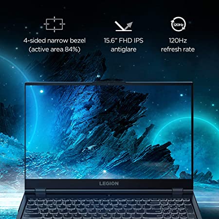 Lenovo Legion 5 AMD Ryzen 5 4600H 156 Inches FHD IPS Gaming Laptop (8GB/1TB HDD + 256GB SSD/4GB NVIDIA GTX 1650)
