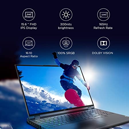 Lenovo Legion 5 AMD Ryzen 7 5800H 156 Inches WQHD IPS Gaming Laptop (16GB/512GB SSD/6GB NVIDIA RTX 3060)