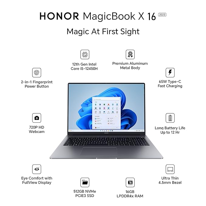 Honor MagicBook X16