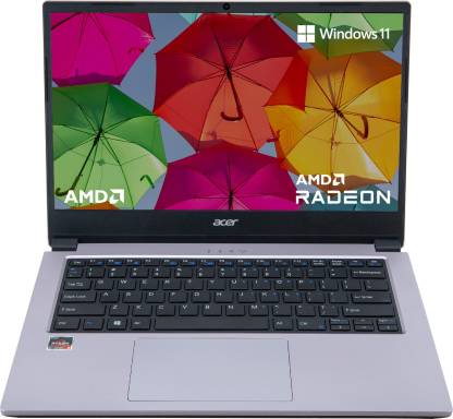 Acer One 14 AMD Ryzen 3 3250U Processor Laptop (8GB RAM/256GB SSD/AMD Radeon Graphics/Windows 11 Home/MS Office Home)